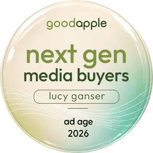 good apple lucy ganser named as an ad age nextgen media buyer 2026